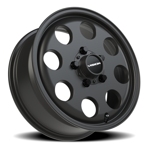Vision Wheel Midway 5x114.3mm Satin Black Rim