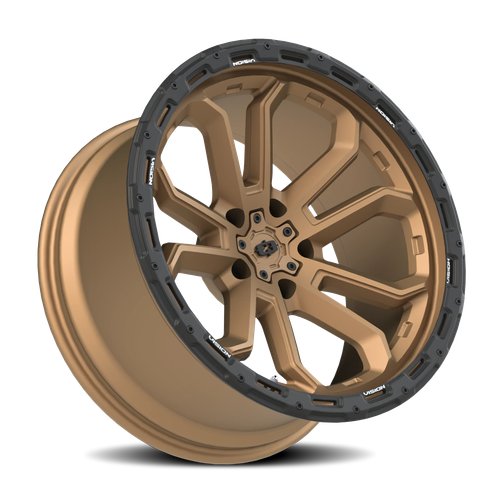 Vision Wheel 5x5 SBZ/SBLIP Satin Black VIS KORUPT Automotive Wheel