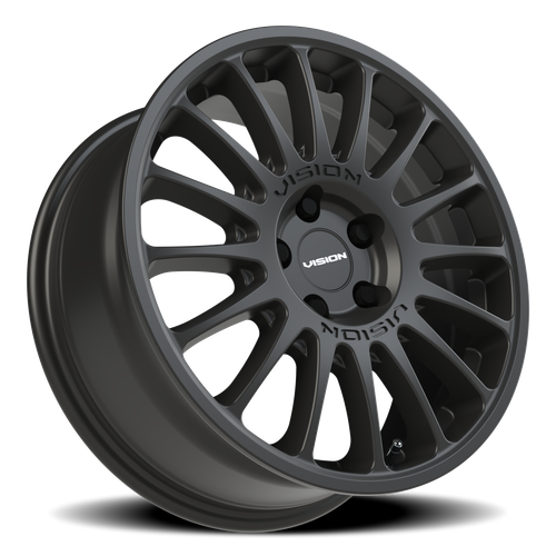 Vision Wheel 5-108 SB Monaco – 5x108mm Satin Black Automotive Wheel
