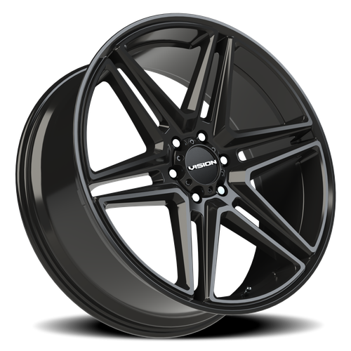 Vision Wheel 6-135 GB VIS WEDGE Gloss Black Wheel