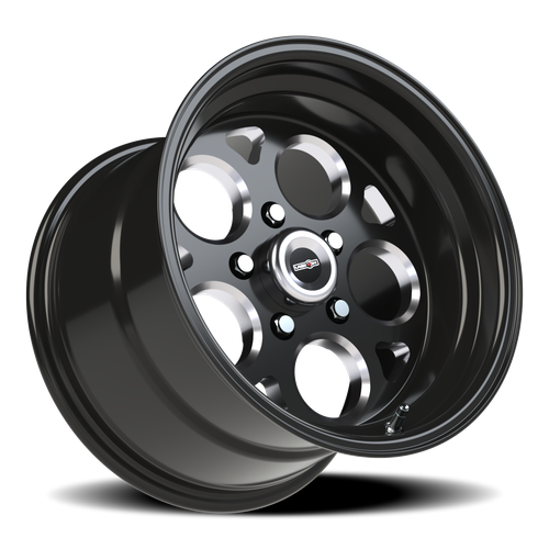 Vision Wheel 5x120.65/4.75 GBMS Gloss Black Machined Satin Automotive Rim