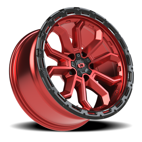 Vision Wheel 5x5.5 Gloss Black LIP KORUPT Wheel