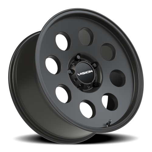 Vision Wheel 5x114.3 Satin Black Midway Alloy Wheel