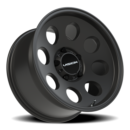 Vision Wheel 5-114.3 Satin Black Midway Automotive Wheel