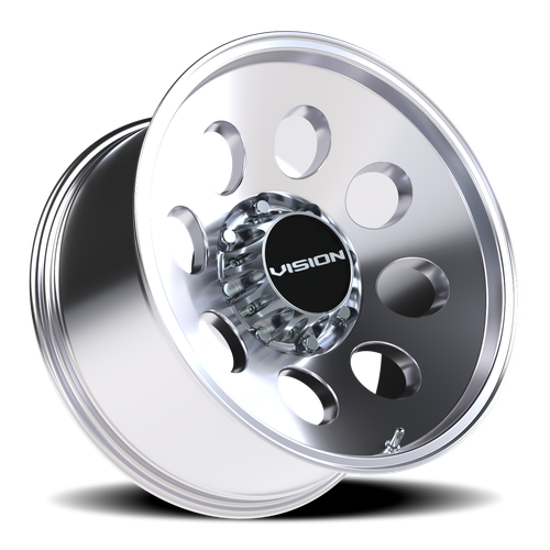 Vision Wheel 8-165.1 Polished Midway Automotive Wheel 8x165.1mm