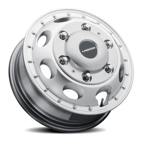 Vision Wheel 6-Lug 5.5-Inch Satin Black Dually Wheel Rim