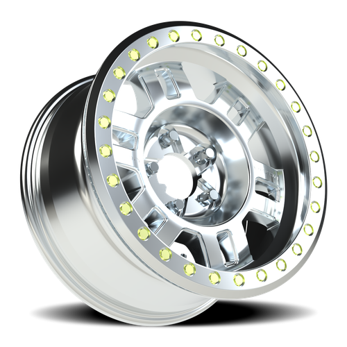 Vision Wheel 5-Lug 5.0-Inch Bolt Pattern Machined Finish Ring