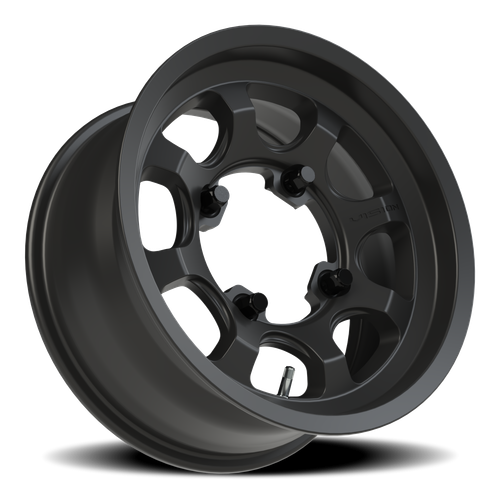 Vision Flow 4x156mm Satin Black Wheel – 4-Lug Bolt Pattern
