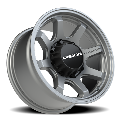 8x170mm Satin Gunmetal Vision Flow Wheel