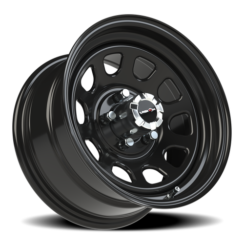 Vision Wheel 5x4.5 Black Steel Wheel – Automotive Rim
