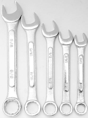 WILMAR WLM1405 5 pc Combo Wrench Set - SAE
