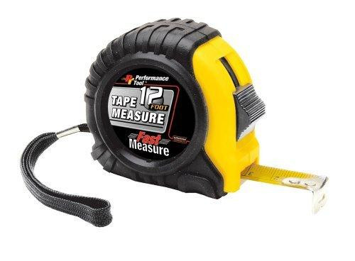 WILMAR WLMW5020 W5020 Tape Measure, 12' x 5/8"