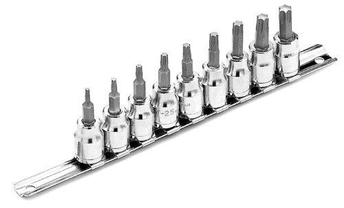 WILMAR WLMW1178 Performance Tool (W1178) 9-Piece Star Bit Socket Set