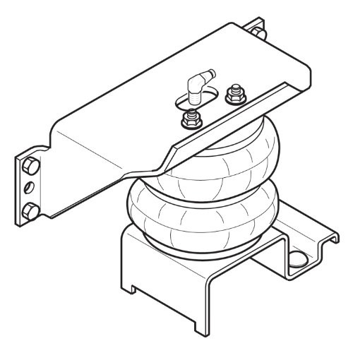 FIRESTONE INDUSTRIAL PRODUCTS187-2170 RIDE-RITE F53 16K-22K (99-07)