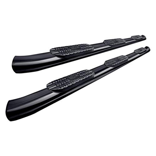 WESTIN 21534775 Black PRO TRAXX 5 Oval W2W Nerf Step Bars Silverado/Sierra 2500/3500 Crew Cab (8' Bed) 2020