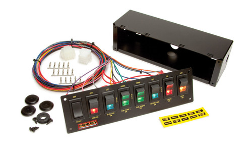 Painless Performance PAN50202 8 SWITCH RACE HRNS PNL R/BA