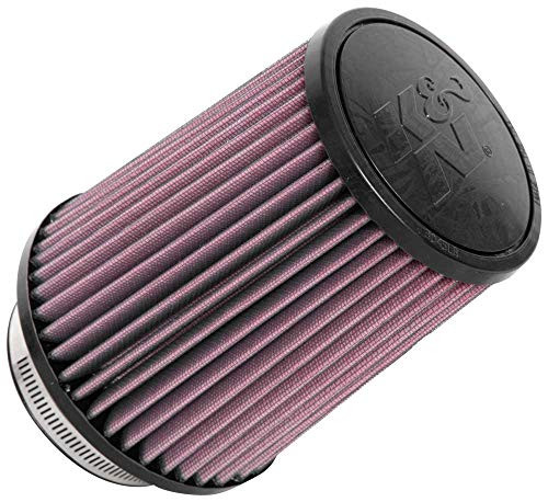 K & N FILTERS RU4630 K & N Universal Clamp-On Air Filter: High Performance, Premium, Washable, Replacement Filter: Flange Diameter: 3.5 In, Filter Height: 6.5 In, Flange Length: 1.25 In, Shape: Round Tapered, RC-4630