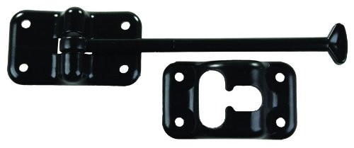 JR PRODUCTS342-10434 6IN T-STYLE DOOR HOLDERBLACK