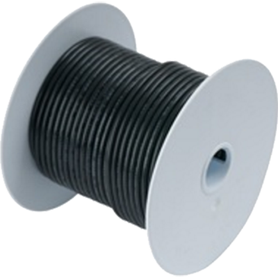 ANCOR 6032117 Wire, 100 #16 Tinned Copper, Black