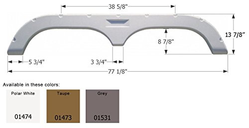 ICON TECHNOLOGIES398-01531 TANDEM FLEETWOOD FS720 GREY