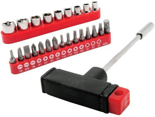WILMAR WLM1413 25 pc Magnetic T-Bar Driver Set
