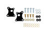 7993 MUSTANG CALIPER BRACKETS FOR S550 BRAKES REAR BLACK