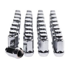 Install Kit 20PC Box 12mm 1.25" Chrome Bulge Acorn 3/4" Hex EXC1956
