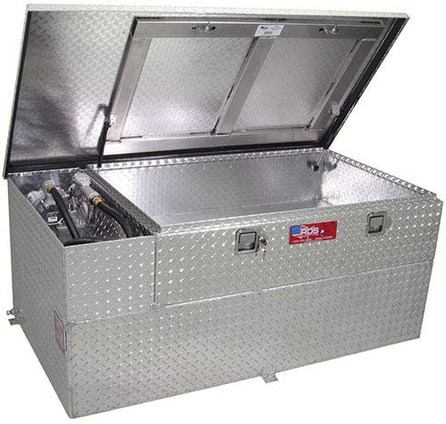 RDS MFG INC 73326 RDS Fuel Transfer/Auxiliary Tank/Toolbox Combo with 8 Gpm Pump - 60-Gal. Capacity