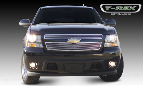 0714 TAHOE/SUBURBAN/AVALANCHE (NOT LTZ) BILLET GRILLE OVERLAY 2PC(6&11 BARS)