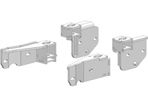 PULLRITE337-2336 MOUNTING KT FORD SUPERRAIL ISR