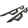 9913 SILVERADO/SIERRA 1500/0119 2500/3500 EXT/DBLE CAB DROP NERF STEP BARS BLACK