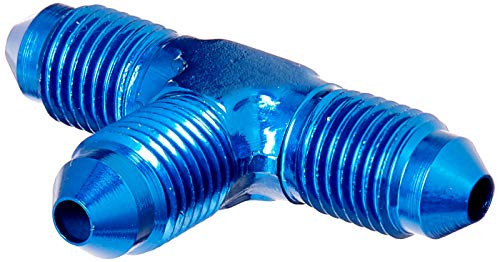 AEROQUIP FCM2060 Blue Anodized Aluminum -03AN Flare Union T Adapter