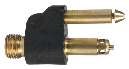Moeller 334776 Marine Fuel Tank NPT Connector (Mercury, 1/4", Male, Two Prong Clip Style,1998 and Newer Engines)