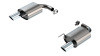24C MUSTANG GT 5.0L W/NONACTIVE EXH AXLEBACK STYPE EXHAUST SYSTEM W/CHROME TIPS