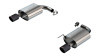 24C MUSTANG GT 5.0L W/NONACTIVE EXH AXLEBACK STYPE EXHAUST SYSTEM W/CF BLK A