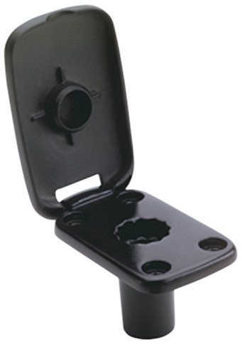 ATTWOOD MARINE 50227 ROD HOLDER FLUSH MOUNT BLACK