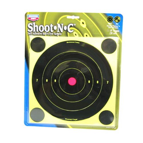 Birchwood Casey 49595 Birchwood Shoot -N-C Self Adhesive Bull's Eye (30) (8 inches)