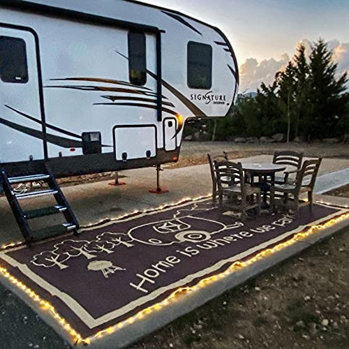 MINGS MARK INC LRVH8187 PATIOMAT RVHOME LED 8X18 BR/BE