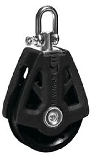 LEWMAR239-29925001BK 50MM SYNCHRO BLOCK SINGLE