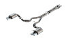 24C MUSTANG GT 5.0L W/ACTIVE EXH CATBACK STYPE EXHAUST SYSTEM W/CHROME TIPS