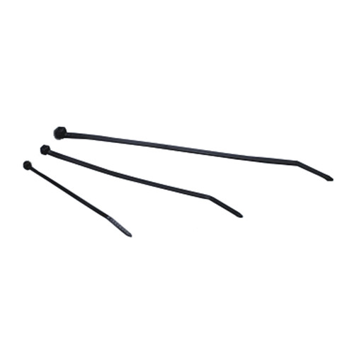 WirthCo 80111 UV Cable Tie - 11, Black (Pack of 100)