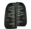9703 F150/9916 F250/350 LUXX LED TAIL LIGHTS BLACK