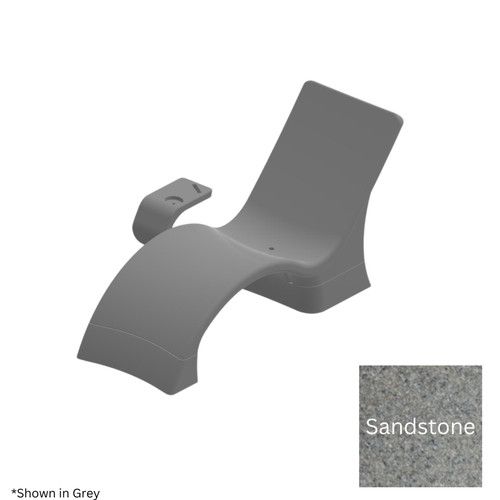 GLOBAL ROTO MOLDED LOUNGER CHAIR AND CONNECTING TABLE SAND