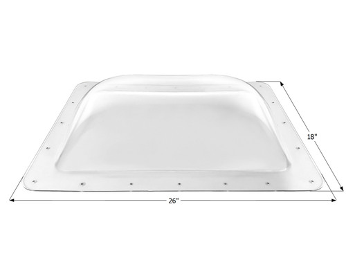 Icon 14147 RV Skylight SL1422A - 22 x 14 x 5, Clear