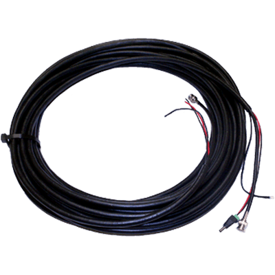 KJM KJM-COMB-25 25 meter length common video/power combo cable, MFG# , with 2pcs BNC connector and 1pcs power connector. For use with cameras. Replaces IM-. / - /