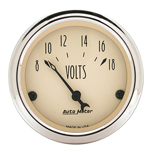 AUTO METER 1891 2 VOLTMETER 8-18 VOLTS
