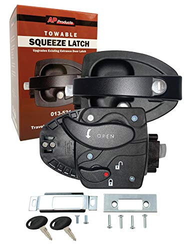 A P PRODUCTS112-013521 TRAVEL TRAILER SQZ LATCH BLACK
