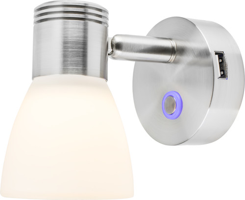 Sea-Dog 400715-3 Cabin Reading Light LED Touch On/Off/Dimmer with USB Port