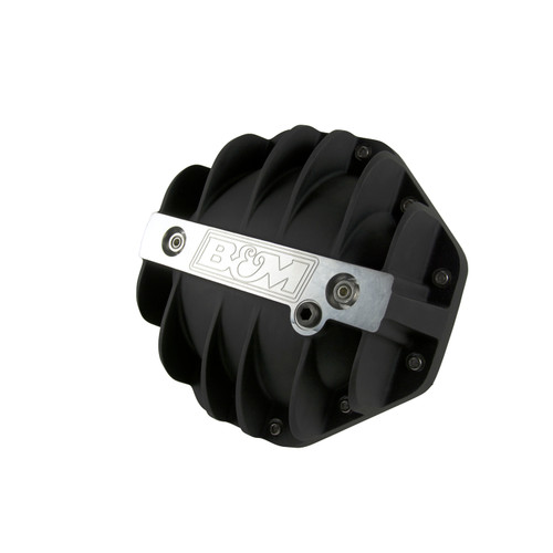 B & M Automotive BAM11306 CAST ALUMINUM DIFFERENTIAL COVER BLACK