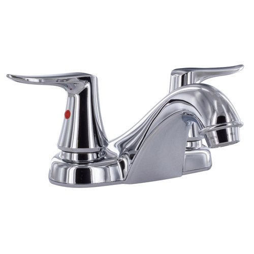 PF222304 Faucet 4 Deck Lav Chrome W/ 2-Lever Handle